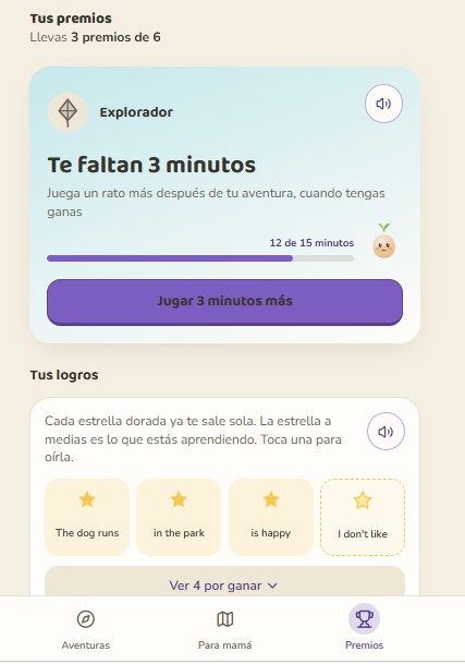 Pantalla de premios: las estructuras que ya domina